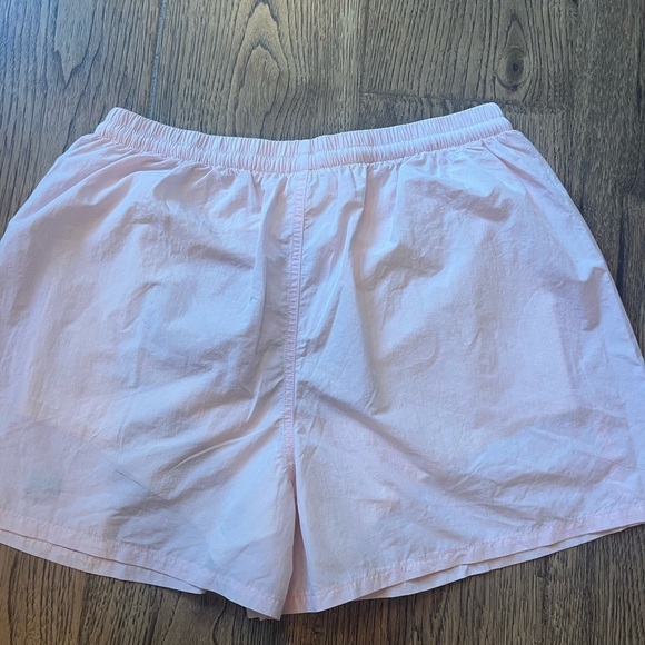 Tory Burch Women's US  L Camp Performance Nylon Relaxed Shorts Tory Pink - Picture 5 of 8
